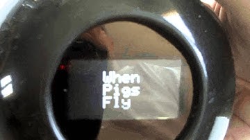 OLED Magic 8 Ball with Attitude