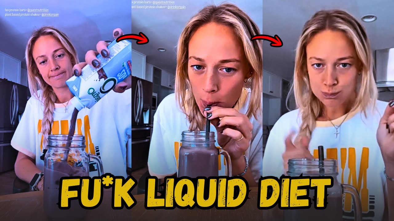 Софи Каннингем пробует жидкую диету… Это быстро становится смешным 😂