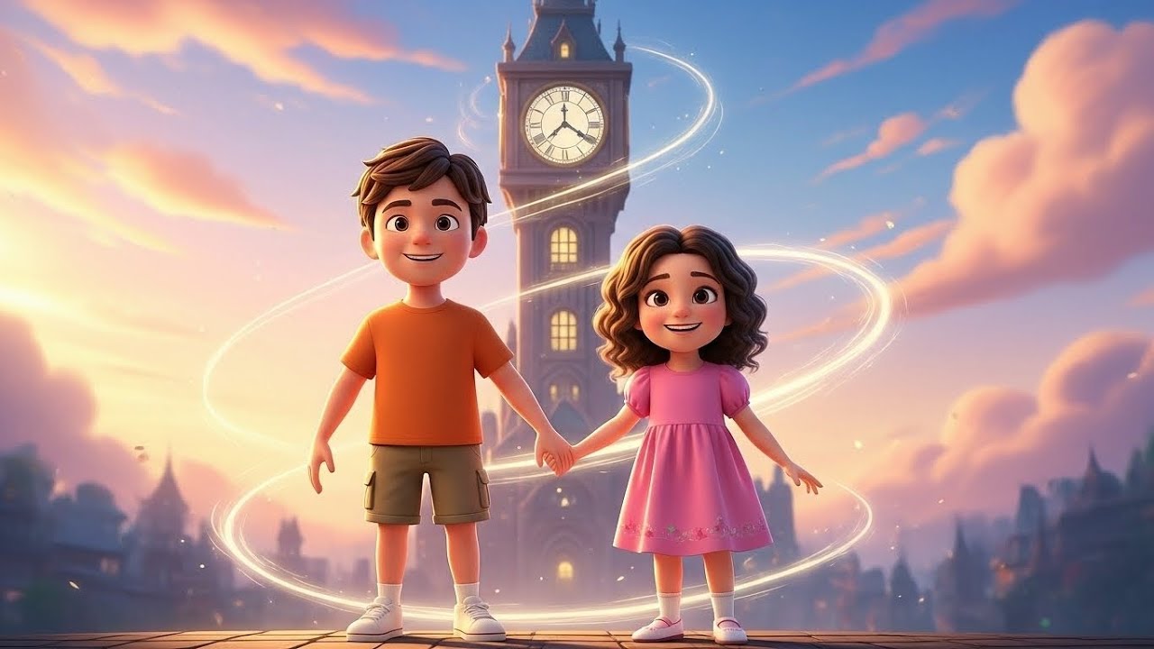 SİMOŞ VE ALPİ – ZAMAN KULESİ MACERASI⏰ | Animasyon Kısa Film