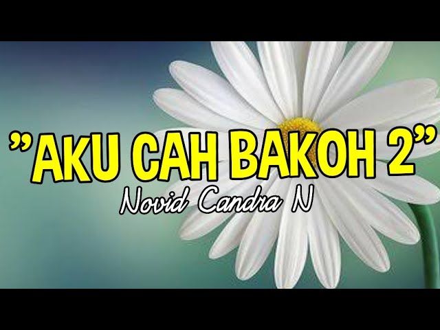 Aku Cah Bakoh 2 | Cipt: Novid C N | Ra tak pikir tak gawe slow uripku tak stel kendo | Video Lirik class=