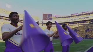 South Carolina (3-2) @ LSU (4-1) Week 7 simulation (EA College Football 26)