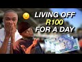 SURVIVING off R100 for 24 HOURS | TheBoyzRSA