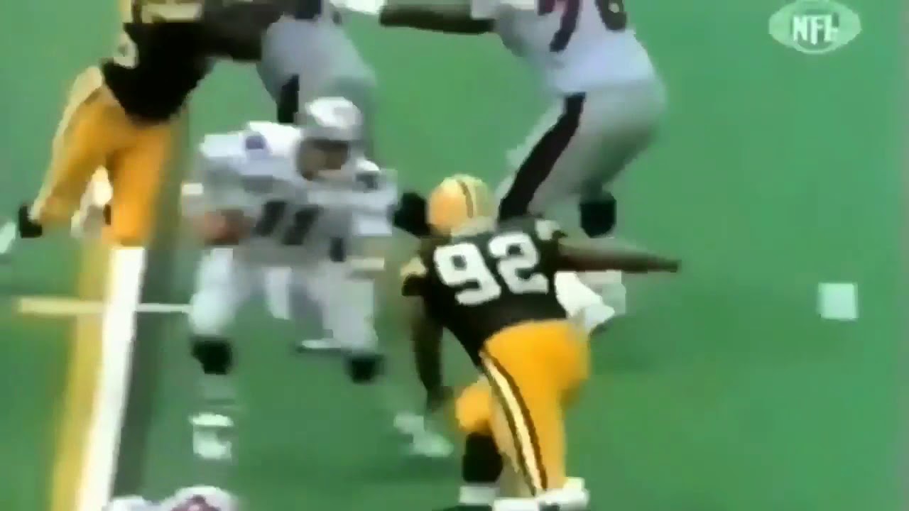 D Line Great Reggie White With The Hump Move Youtube