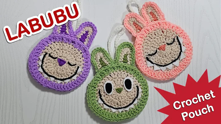 Lets Make A Labubu Crochet Pouch - Free Pattern Tutorial For Beginners