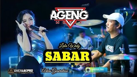 Sabar - Lala Widy - Ageng music live arkas jombang
