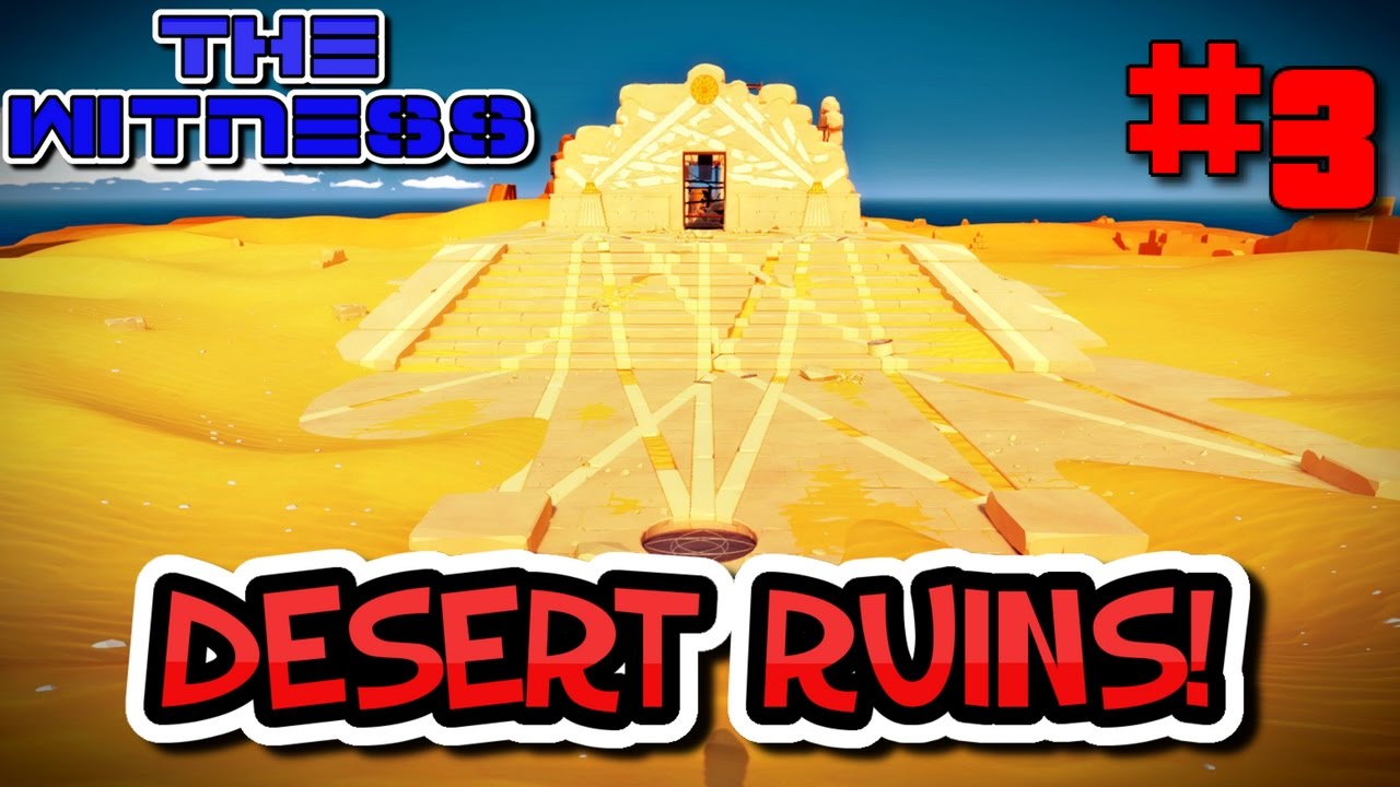 the witness desert ruins the witness desert ruins