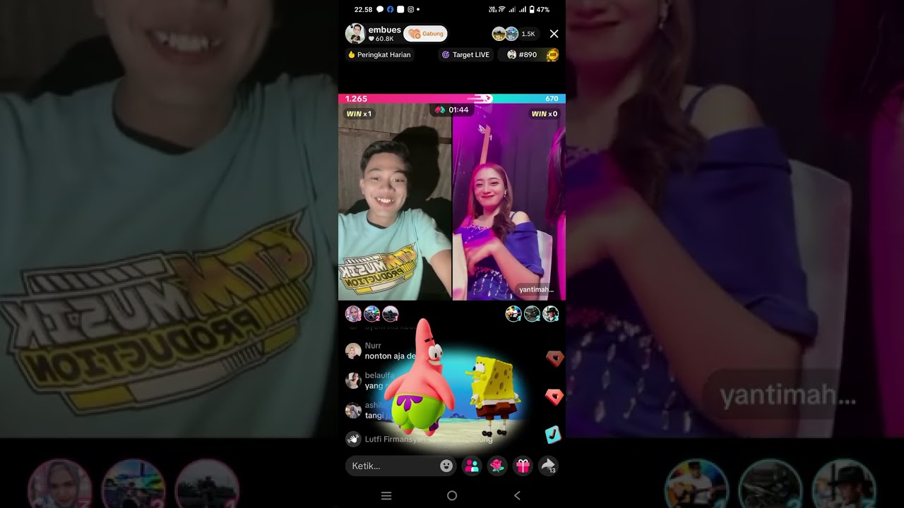 ADA YANG GODAIN KETUA GERDU TAPI EMBUES TETAP PILIH YANTI MAHARDIKA ( tidak pernah bosan) 