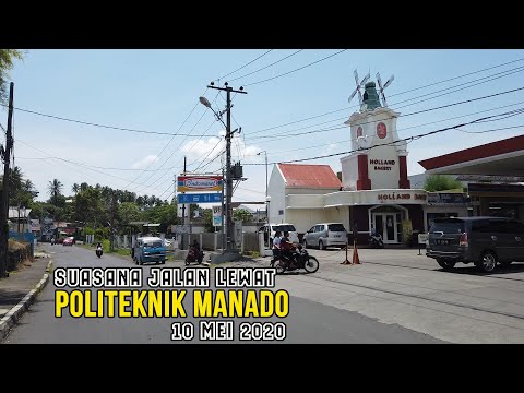 KOTA MANADO 2020 - Suasana Jalan Lewat Politeknik Manado | Reart Channel