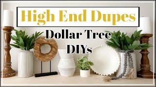 Dollar tree high end diy home decor! today i have beautiful decor
dupes for mcgee & co using store materials. these turned out so good
and hope...