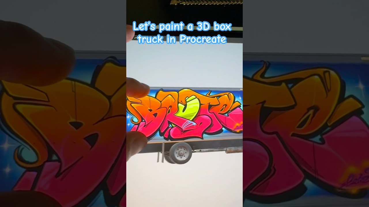 3D templates on procreate! 