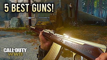 The Best Guns In Call Of Duty WW2 In 2025!