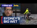 Sydney hit with a month&#39;s worth of rain in a day | 9 News Australia