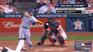 KC@HOU Gm4: Hosmer hits a 452 foot homer in the 9th