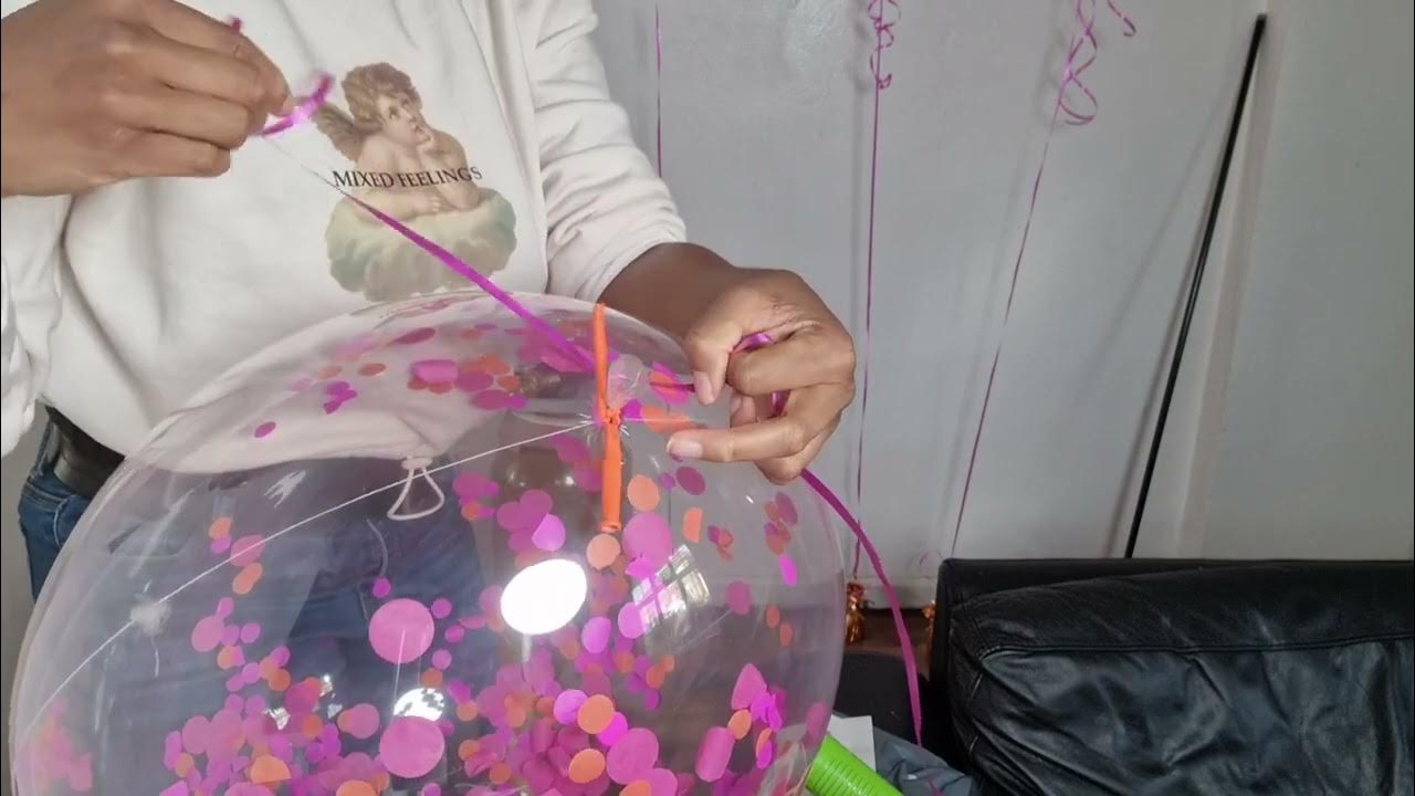 Tutodéco - DIY Ballon confettis 