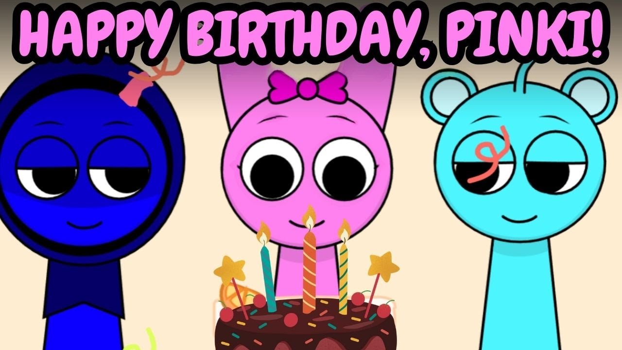 Surprise Party for Pinki - Sprunki Game Fan Made