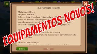 SNOW E NOEL ACORDARAM! EQUIPAMENTOS LARANJA || MAGIC RUSH #383