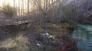 La Fuentona y la Cascada o Chorro de Despeñalagua en Soria