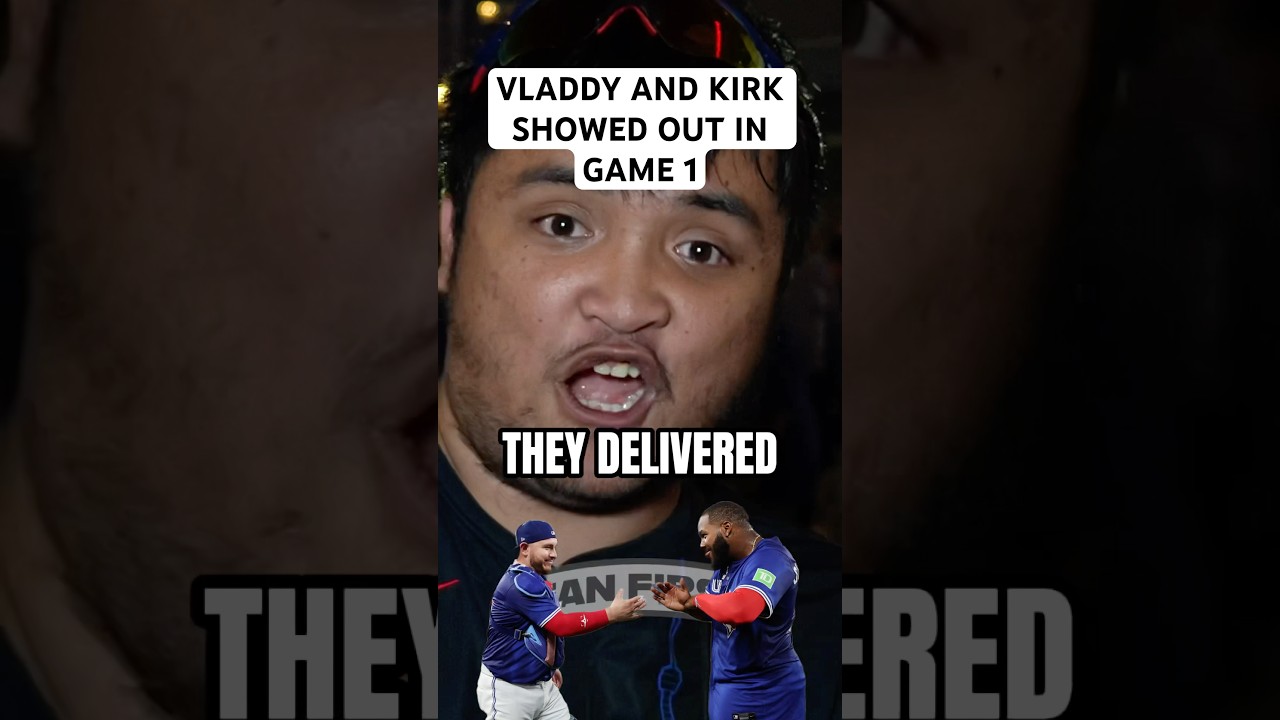 VLADDY HITS HIS FIRST PLAYOFF HR AND KIRK HITS 2 OF EM! #bluejays #jays #yankees #nyyankees #toronto