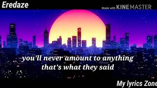 Eredaze Stay true to you lyrics video