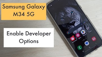 Samsung Galaxy M34 5G : How to Enable Developer Options
