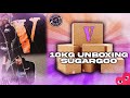 10kg sugargoo  unboxing haul  balenciagaarcteryxpalm angels vlone