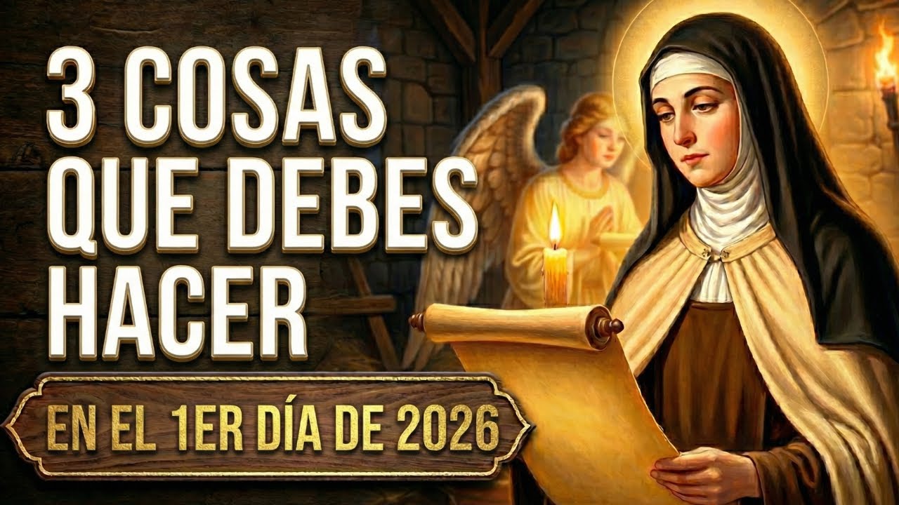 Haz ESTAS 3 Cosas en el Primer Día del Año y Cambia tu 2026 – Santa Teresa