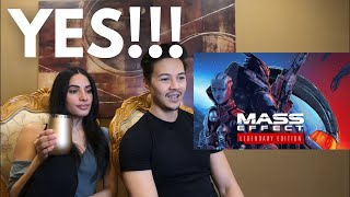 MASS EFFECT TRAILERS!! (Legendary Edition and Teaser) [Couple Reacts]