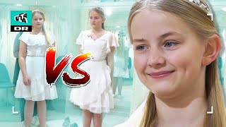 Prøver Vildt Mange Kan Nikoline Finde Den Rigtige Konfirmationskjole?