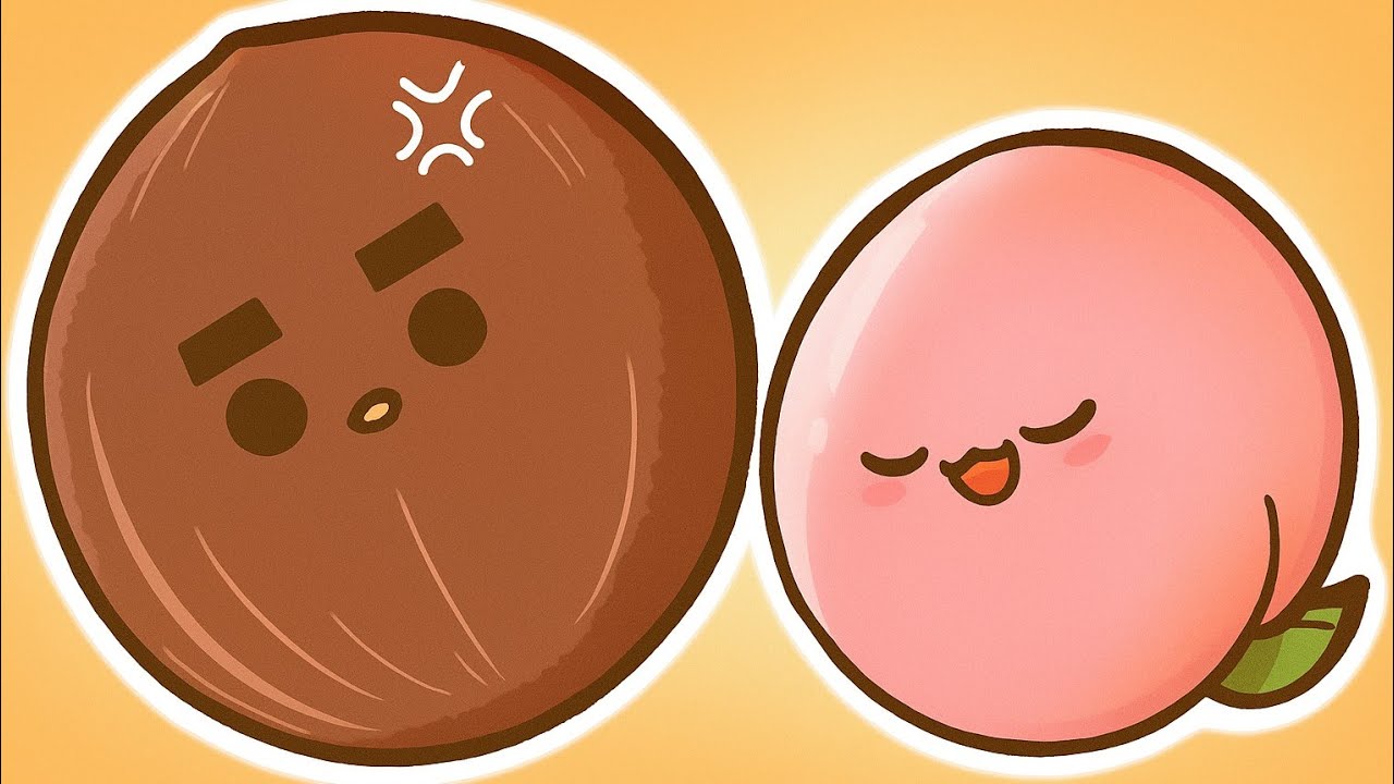 Let's play the fruit drop game together ! // QSmonkeyland