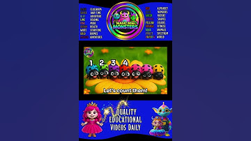 Count from 6 to 10 Challenge | PART 2 | Sound Effects | Magic Mini Monsters