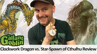 Clockwork Dragon vs. Star-Spawn of Cthulhu - Pathfinder Battles: Deadly Foes Prepainted Minis
