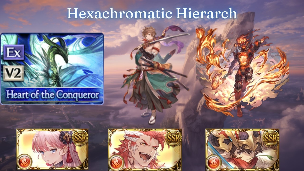 [GBF] Hexachromatic Hierarch Free Quest -  Fire Primal Higurashi Kengo