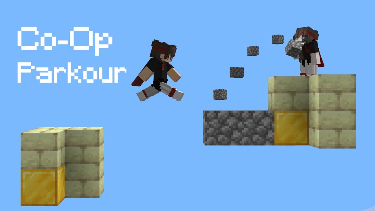 Minecraft: Co-Op Parkour Gaunlet