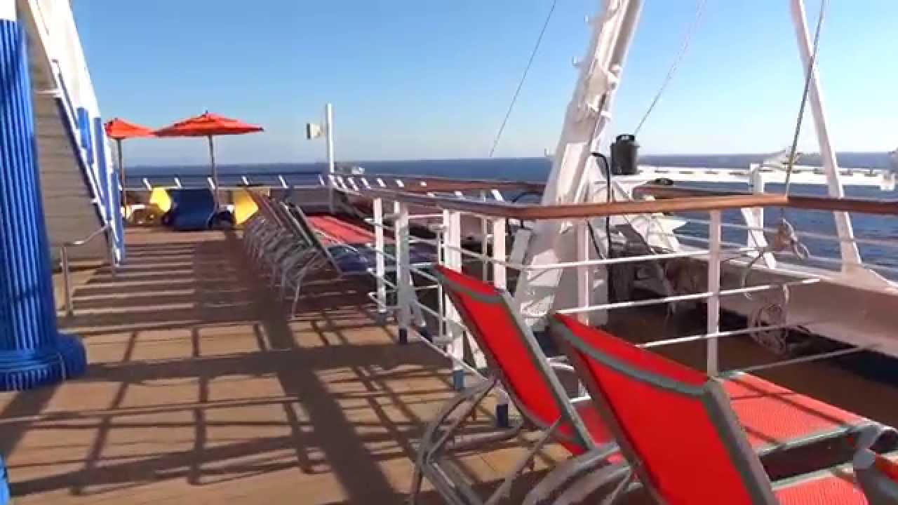 Carnival Sunshine Deck 10 Spa YouTube