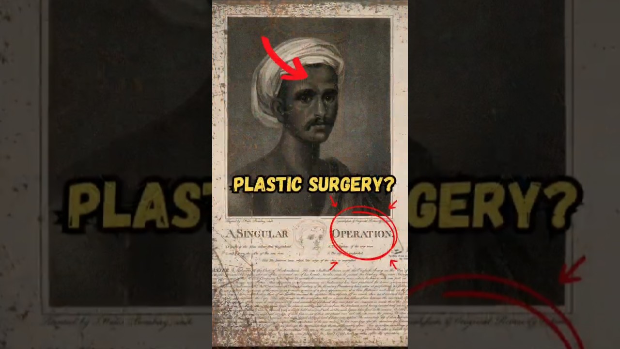 Ancient India: Birthplace of Plastic Surgery?! 🤯 