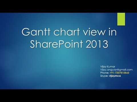 Print Gantt Chart From Sharepoint