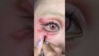 Creative Eye Makeup Tutorial ✨#glam #creativeeyemakeup ❤️