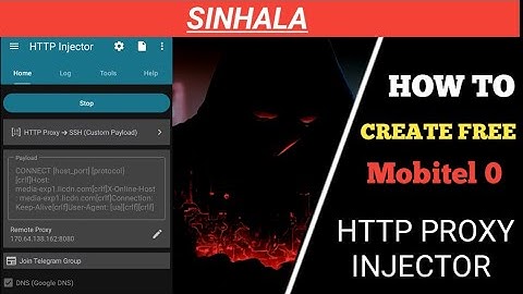 How To Create M Zero|Sinhala|SL HYPER VPN #mobitel0 #freessh