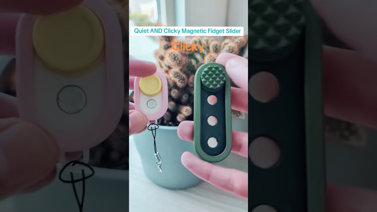 Quiet & Clicky Fidget Sensory Fidget Toy