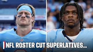 Vibe Check assigns NFL roster cut superlatives 🏈