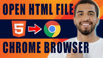 How to Open an HTML File in Chrome Browser (2025)