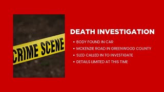 Greenwood County death investigation