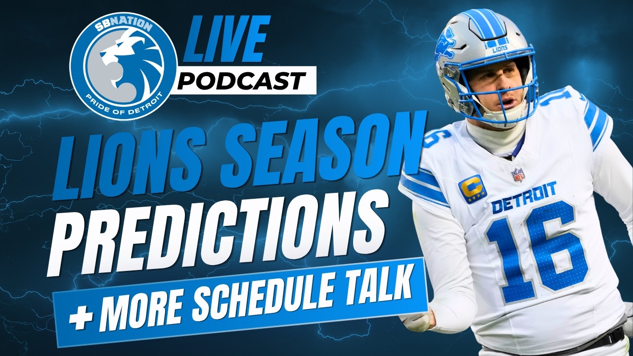 PODcast: Reacting to Detroit Lions’ 2026 schedule + season predictions!