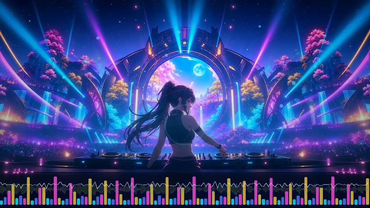 1 Hour Anime DJ Vocal EDM — Unique Festival Mix | Garden Tapes