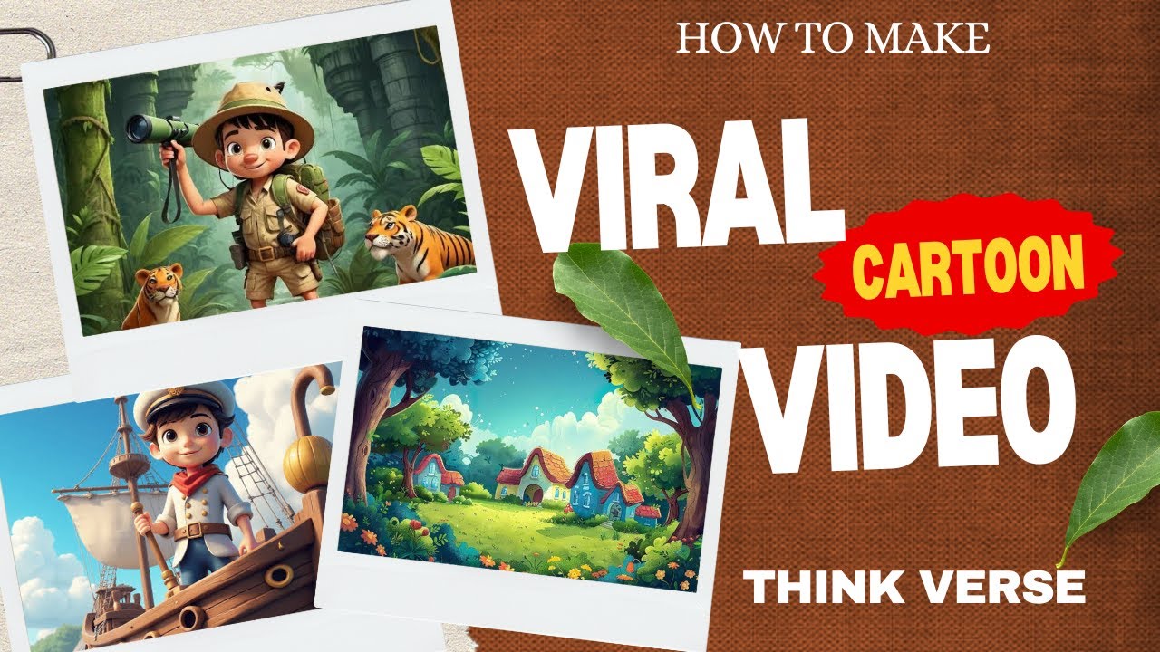 AI Cartoon Short Video Kaise Banaye? | Step-by-Step Guide Without Drawing!