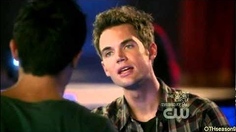 Chris and Chase talking about mystery girl 9x04 One Tree Hill