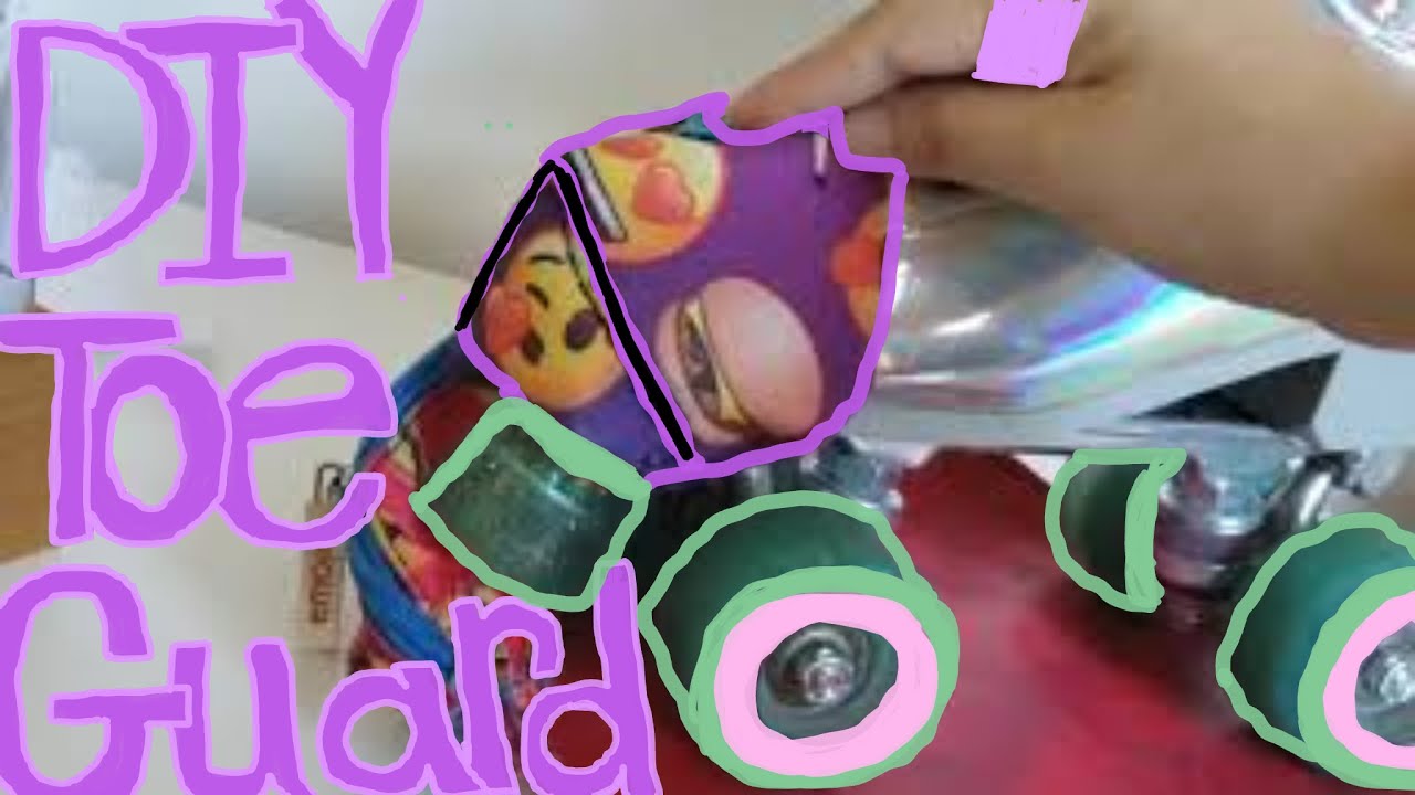DIY Roller Skate Toe Guard YouTube