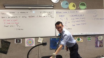 Permutations and Combinations (2 of 2: Applications towards probability and counting)