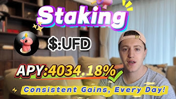 ⚡ Solana UFD staking tutorial revealed — earn 4034.18% APY easily, tested with zero risk!