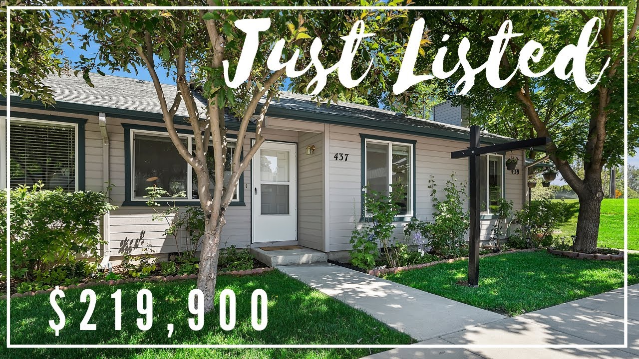 Boise Town Home For Sale 437 E Chester Lane Boise ID YouTube